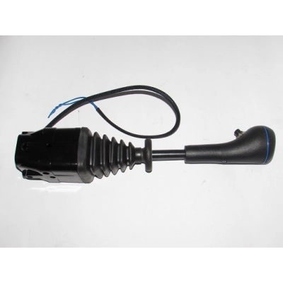 Joystick do rozdzielacza na widełki z przyciskiem i blokadą