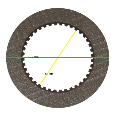 Tarczka tarcza cierna rewersu sprzęgła WOM CASE 5120, 5130, 5140 5250 MXM 80 90 100 110 120 150 170
