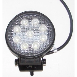 Halogen Lampa robocza LEDOWA okrągła 9-LED