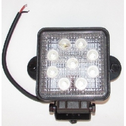 Halogen Lampa robocza LEDOWA prostokątna 9-LED