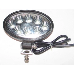 Halogen Lampa robocza LEDOWA owalna 6-LED - 1800 lumenów