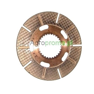 3715250M2 Tarcza hamulca ręcznego MASSEY FERGUSON 2620, 2625, 2640, 2645, 2680, 2685, 2720, 3610, 3630, 3635, 3645,  3650, 3655