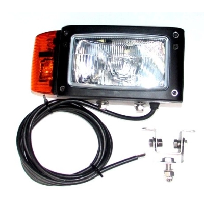 Lampa Reflektor z kierunkowskazem PRAWA JCB MANITOU CASE CAT