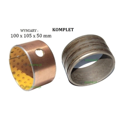 tuleja komplet renault przedni most