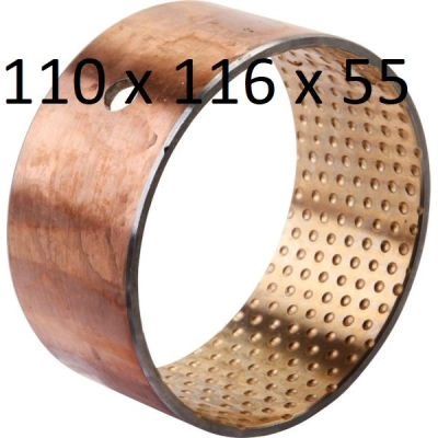 Tulejka zawieszenia osi 3384406m1 MASSEY FERGUSON MF