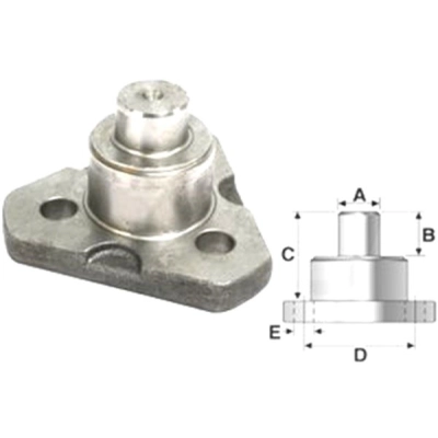 sworzeń osi przedniego mostu zetor case steyr massey ferguson agroproma