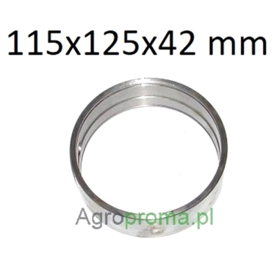 6000103219 Tuleja osi przedniej zawieszenia mostu 115x125x42 RENAULT CASE NEW HOLLAND 9967992, 137700410202 , 6000103313