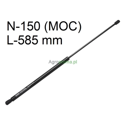 Amortyzator gazowy siłownik SZYBY TYLNEJ F-150N MASSEY FERGUSON 3902140M1