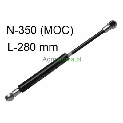 Amortyzator gazowy siłownik DRZWI F-350N CASE 3232937R1