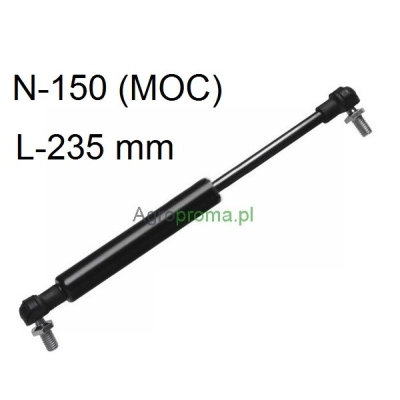 Amortyzator gazowy szyberdachu DEUTZ SAME LAMBORGHINI F-150N 04414159