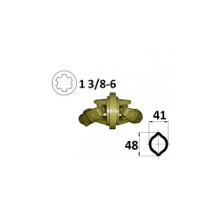 Kompletny przegub homokinetyczny na rurę 41x48, G4