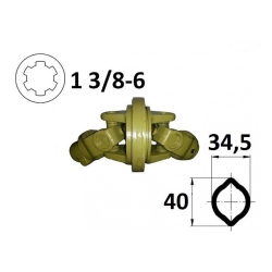 Kompletny przegub homokinetyczny na rurę 34,5x40, G3