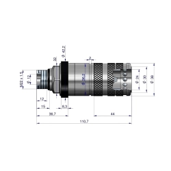 Szybkozłącze hydrauliczne zrywalne Waryński WIA3CVM22Z
