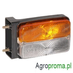 3666587M91, Lampa przednia lewa Massey Ferguson 4215, 4220, 4225, 4225, 4235