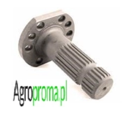 3790903M2, Końcówka wom wałka przekaźnika mocy MASSEY FERGUSON 6130, 6140, 6150