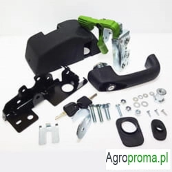 AL115311, Zamek drzwi prawy kpl. John Deere 7130, 7230, 7330, 7430, 7530,