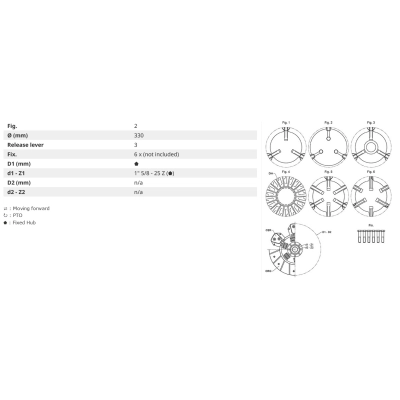 133000811, Docisk sprzęgła, Sprzęgło MASSEY FERGUSON 390T 396 398