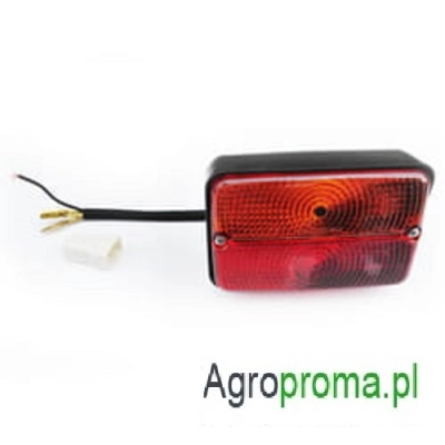 3309227M91,  Lampa tylna Massey Ferguson 333, 334V, 340, 342, 350