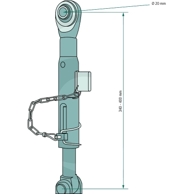 119307A3, Stabilizator CASE 4210 4220 4230 4240