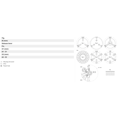 133024510, Docisk sprzęgła, Sprzęgło NEW HOLLAND TS100 TS110 TS115 TS80 TS90