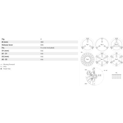 136020220, Docisk sprzęgła, Sprzęgło FENDT 611LSA 612LSA 614LSA  615LSA