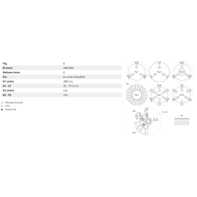 228015310, Docisk sprzęgła, Sprzęgło JOHN DEERE 5105 5205 5225 5325 5415