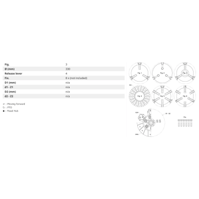 133002750, Docisk sprzęgła, Sprzęgło SAME Leopard 85 Leopard 85 Export Leopard 90 Turbo