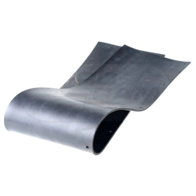 fartuch klepiska młocarnia kombajn Bizon